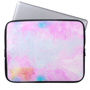 Funda Para Portátil acuarela abstracta de arte de fondo