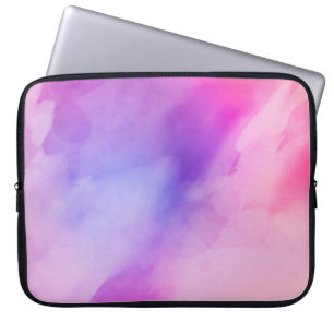 Funda Para Portátil acuarela abstracta de arte de fondo