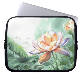 Funda Para Portátil Acuarela Loto
