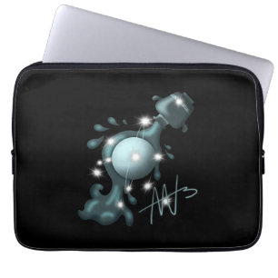 Funda Para Portátil Acuario cósmico Uranus Zodiac