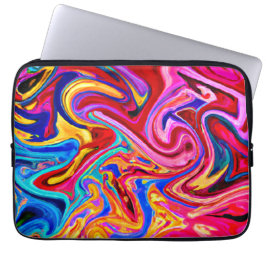 Funda Para Portátil Adoptar la abstracción para el impacto visual