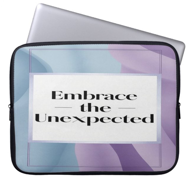 Funda Para Portátil Adoptar la opción inesperada 3 (Frente)