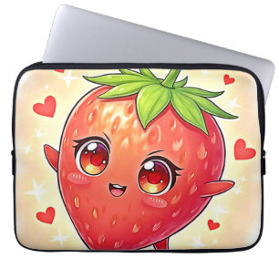 Funda Para Portátil Adorable dulce fresa bliss