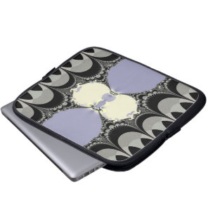 Funda Para Portátil Adorno Dorado