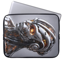 Funda Para Portátil Advanced AI Chrome Android Cyborg Futuristic