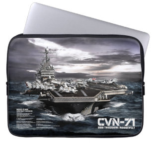 Funda Para Portátil Aeronave Theodore Roosevelt Computer Slee