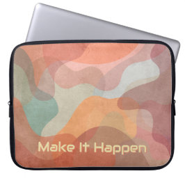 Funda Para Portátil Aesthetic Earthy Terracotta Haz que suceda Laptop