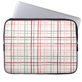 Funda Para Portátil Aesthetic Pastel Hand Drawn Grid Sweetheart Glaze