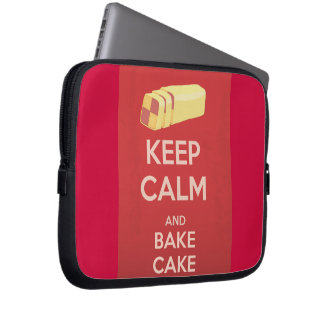 Funda Para Portátil Afiche de la cosecha de tortas y de la calma