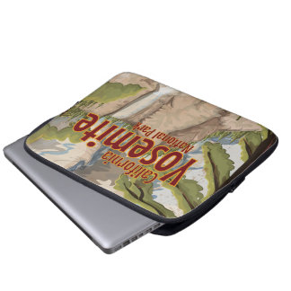 Funda Para Portátil Afiche de Yosemite vintage