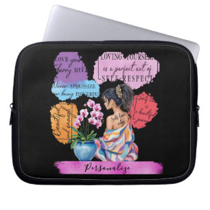 Funda Para Portátil Afirmación positiva del empoderamiento de la mujer