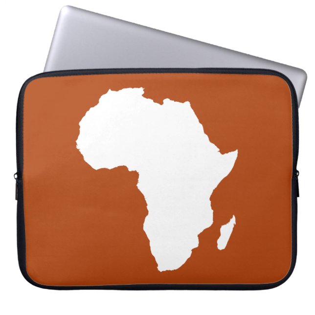 Funda Para Portátil África deslucida y ácida (Frente)