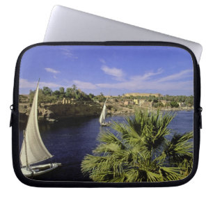 Funda Para Portátil África, Egipto, Alto Egipto, Asuán. Feluccas 2