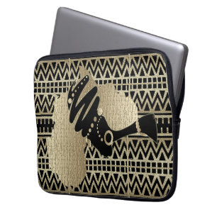 Funda Para Portátil África en oro
