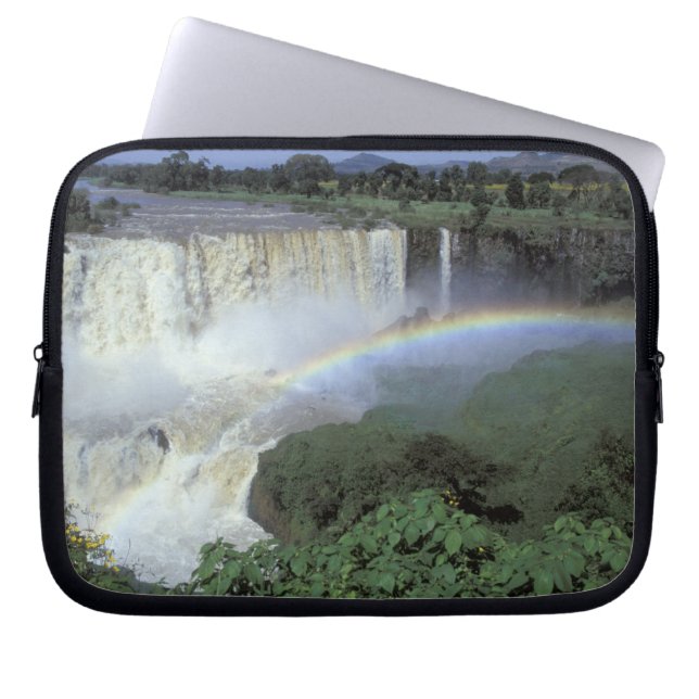 Funda Para Portátil África, Etiopía, Río Nilo Azul, Cataract.2 (Frente)