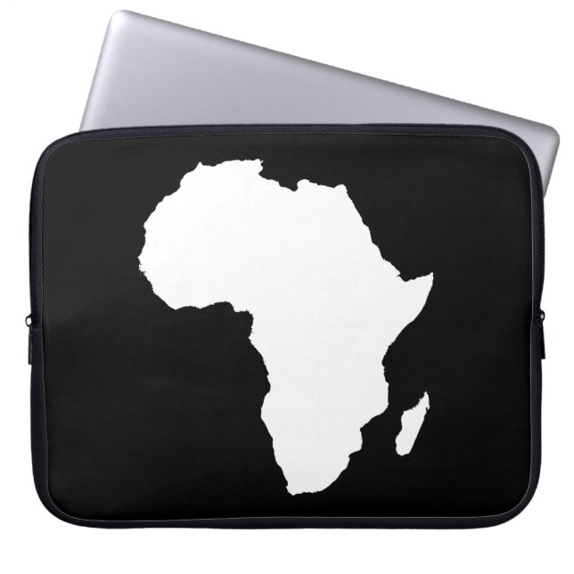 Funda Para Portátil África negra y audaz (Frente)