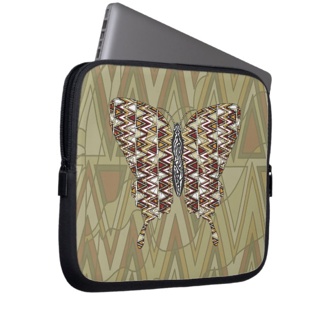 Funda para portátil African Swallowtail (Anverso derecho)
