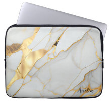 Agato de mármol blanco y Relieve metalizado dorado