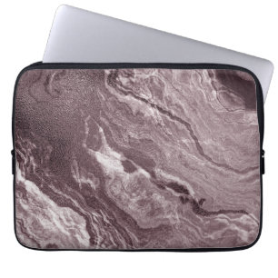Funda Para Portátil Agato malauve cristalizado Mármol rosa Rosa turb