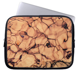 Funda Para Portátil Agua azul esparcido invertida