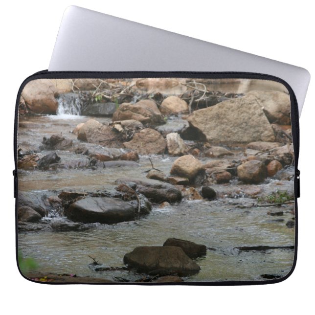 Funda Para Portátil Agua del río (Frente)