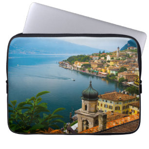 Funda Para Portátil Agua Iglesia de San Benedetto Lago de Garda, Ita