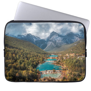 Funda Para Portátil Agua   Lago Blue Moon, China