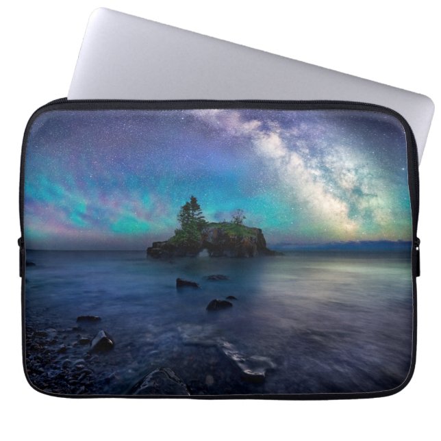 Funda Para Portátil Agua | Lago Superior Minnesota (Frente)