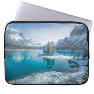 Funda Para Portátil Agua   Parque nacional Jasper de invierno, Canadá