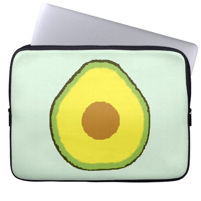 Funda Para Portátil Aguacate (Frente)