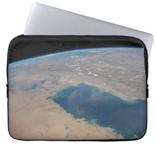 Funda Para Portátil Aguas Azul Tropicales Del Golfo Pérsico.