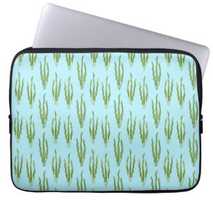 Funda Para Portátil Aguas marinas verdes Plantas oceánicas Naturales A