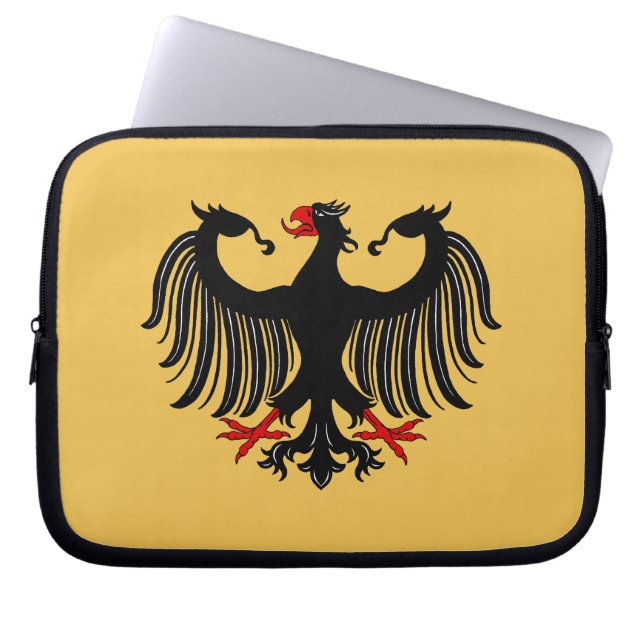 Funda Para Portátil Águila alemana (Frente)