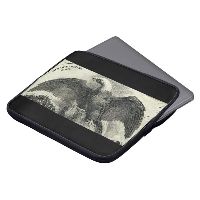 Funda Para Portátil Águila americana (Superior anverso)