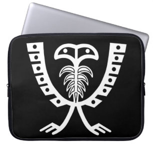 Funda Para Portátil Águila Blanca de Dos Cabezas