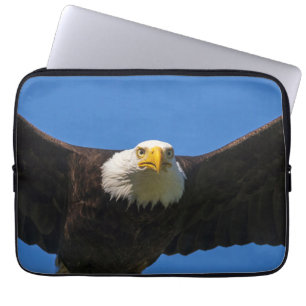 Funda Para Portátil Águila calva pasa volando cerca