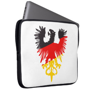 Funda Para Portátil Águila negra alemana