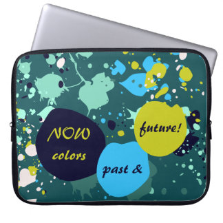 Funda Para Portátil Ahora los colores del pasado y el futuro de la pla