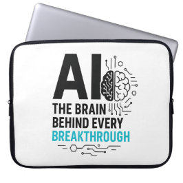 Funda Para Portátil AI Brain Sleeve | Protector tecnológico de vanguar