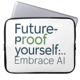 Funda Para Portátil AI Future-Proof Sleeve – Tech Evolution Essential