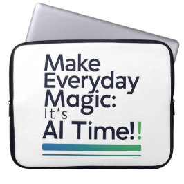 Funda Para Portátil AI Magic Tech Sleeve – Everyday Enchantment Design