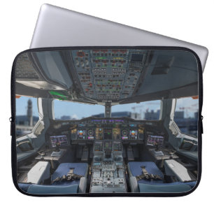 Funda Para Portátil Airbus A380 Cockpit
