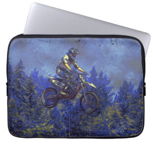 Funda Para Portátil "Aire" Motocross Dirt-Bike Champion Racer