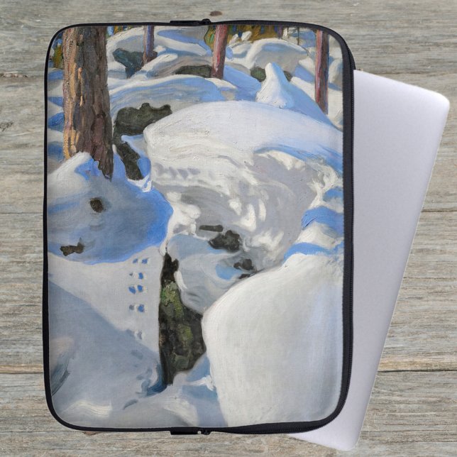 Funda Para Portátil Akseli Gallen-Kallela - Lair of the Lynx (Subido por el creador)