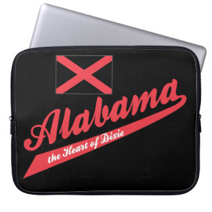 Funda Para Portátil ¡Alabama Corazón de Dixie!