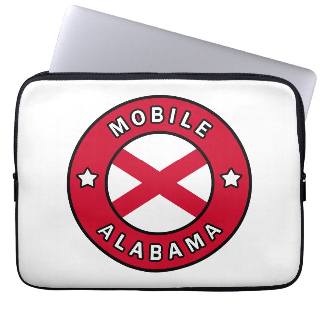 Funda Para Portátil Alabama móvil (Frente)