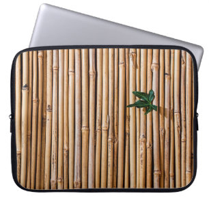 Funda Para Portátil Alambrado de barrera de bambú