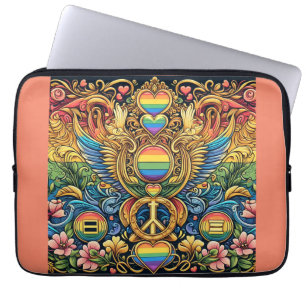 Funda Para Portátil Alas de la armonía