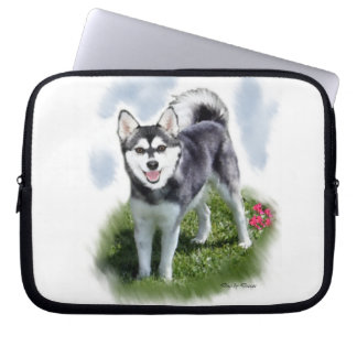Funda Para Portátil Alaskan Klee Kai Art