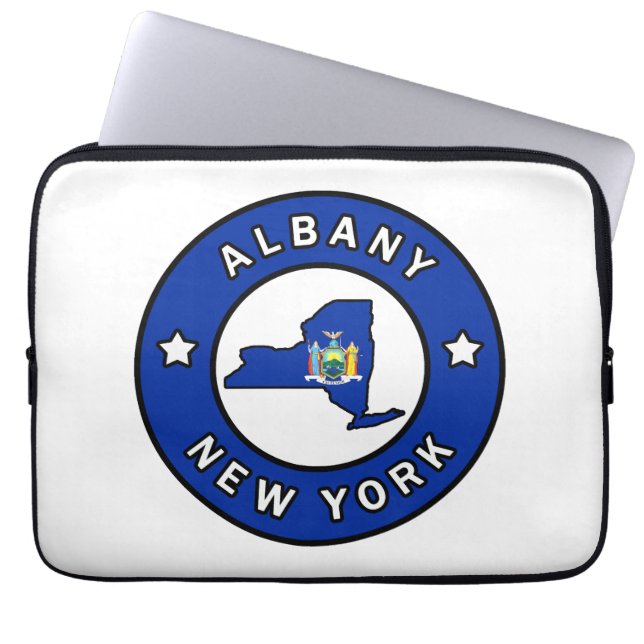 Funda Para Portátil Albany New York (Frente)
